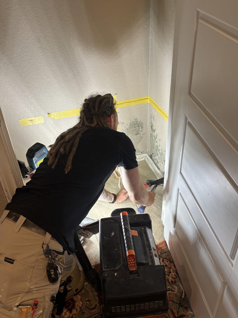 Drywall and Mold Repair Services in San Marcos — baseboard installation